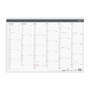 Kalender Väggblad Elegant 420x297mm 2027