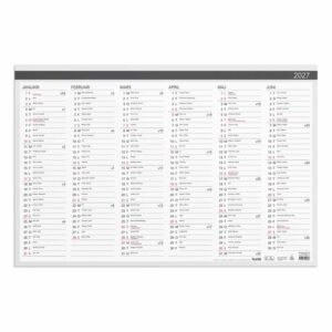 Kalender Väggblad Elegant 600x400 2027