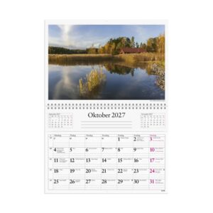 Kalender Väggficka 2027