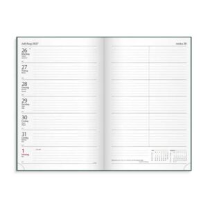 Kontorskalender 2027 grön