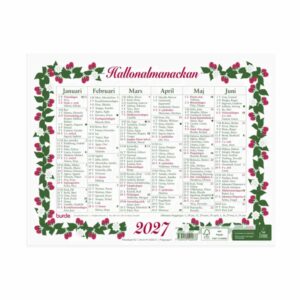 Lilla Hallonalmanackan 2027