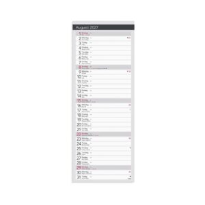 Liten Bordskalender Elegant 2027