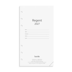 Regent kalendersats 2027