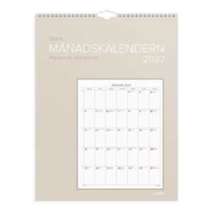 Stora Månadskalendern 2027