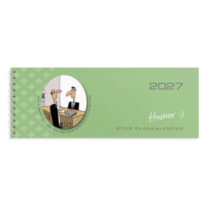 Stor Plankalender Humor 2027
