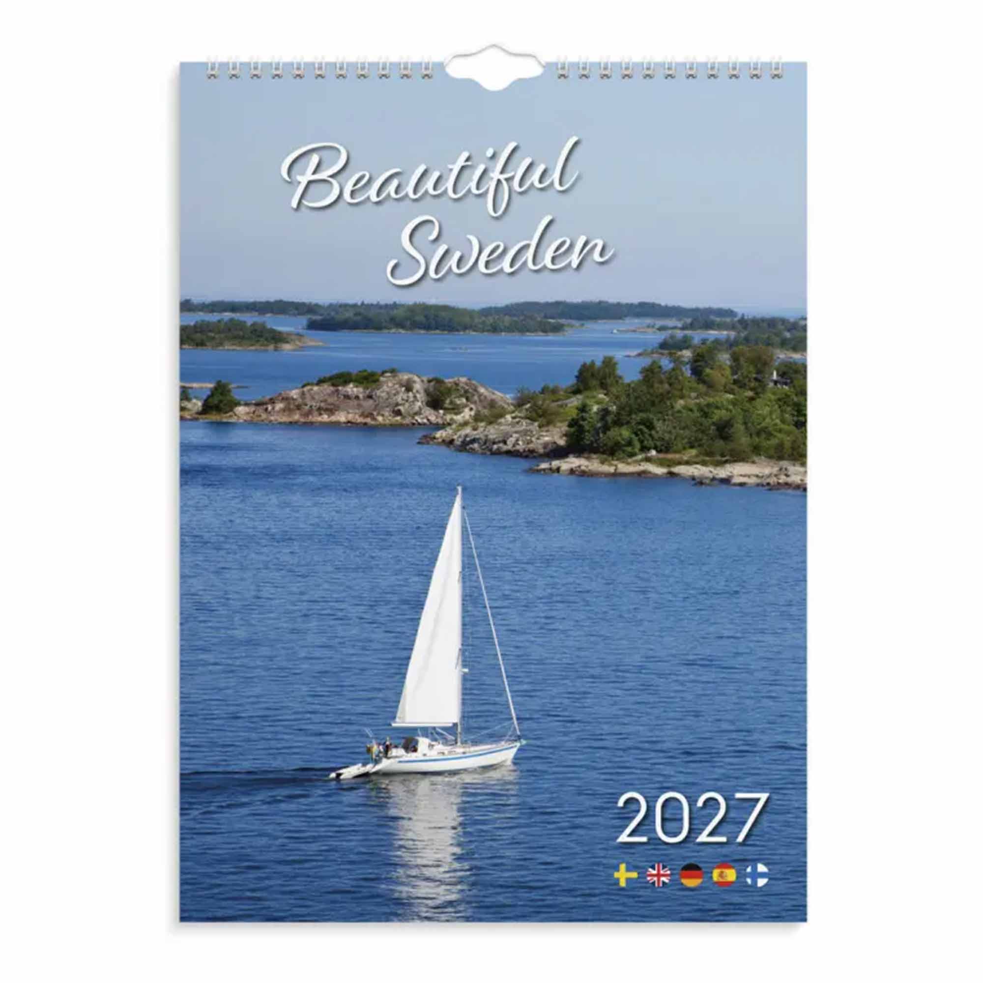 Väggkalender Beautiful Sweden 2027 Väggkalender Beautiful Sweden 2027