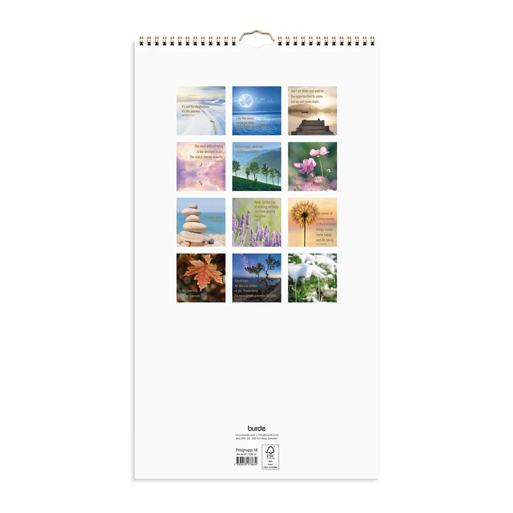 Väggkalender Dream & Do 2027