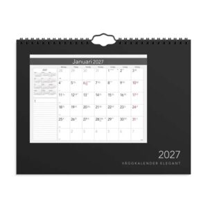 Väggkalender Elegant 2027