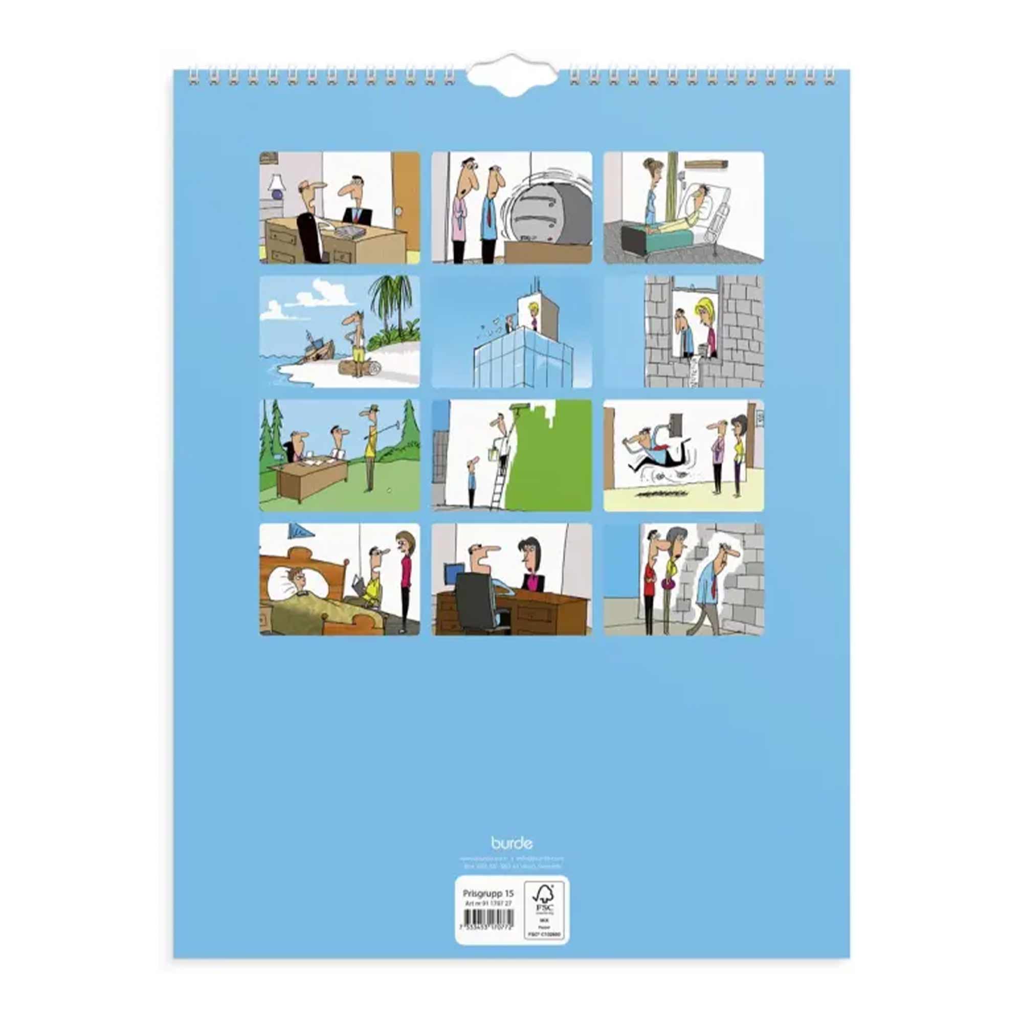 Väggkalender Kontorshumor 2027