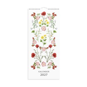 Väggkalender Lilla Blomsterkalendern 2027