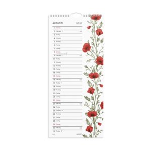 Väggkalender Lilla Blomsterkalendern 2027