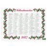 Väggkalender Stora Hallonalmanackan 2027