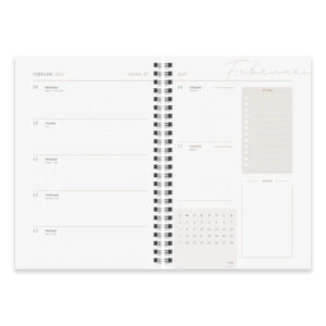 Almanacka A5 Black & White 2027