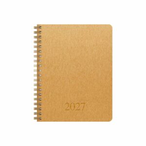Veckokalender A6 Trend Guld 2027