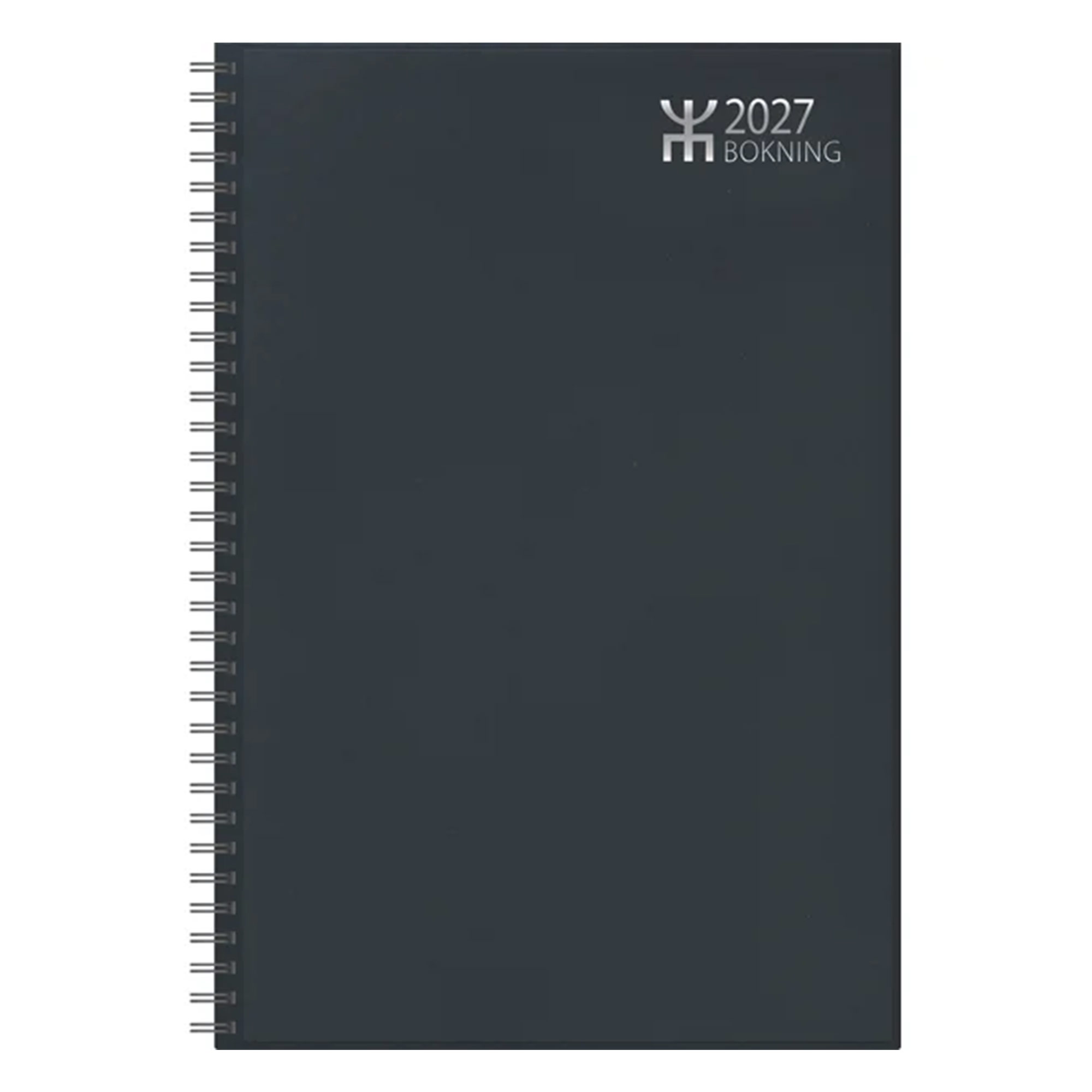 Bokningskalender Svart 2027 Bokningskalender Svart 2027