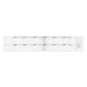 Bordskalender 14-dagars häftad 2027