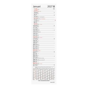 Bordskalender Stora Skrivbord 2027
