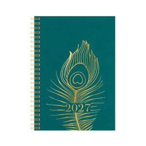 Dagbok Trend Peacock A5 Wire-O 2027