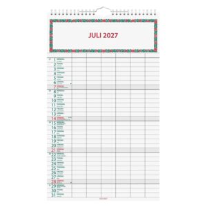 Familjekalender Kom i håg Lingon 2027