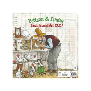 Familjekalender Pettson och Findus 2027