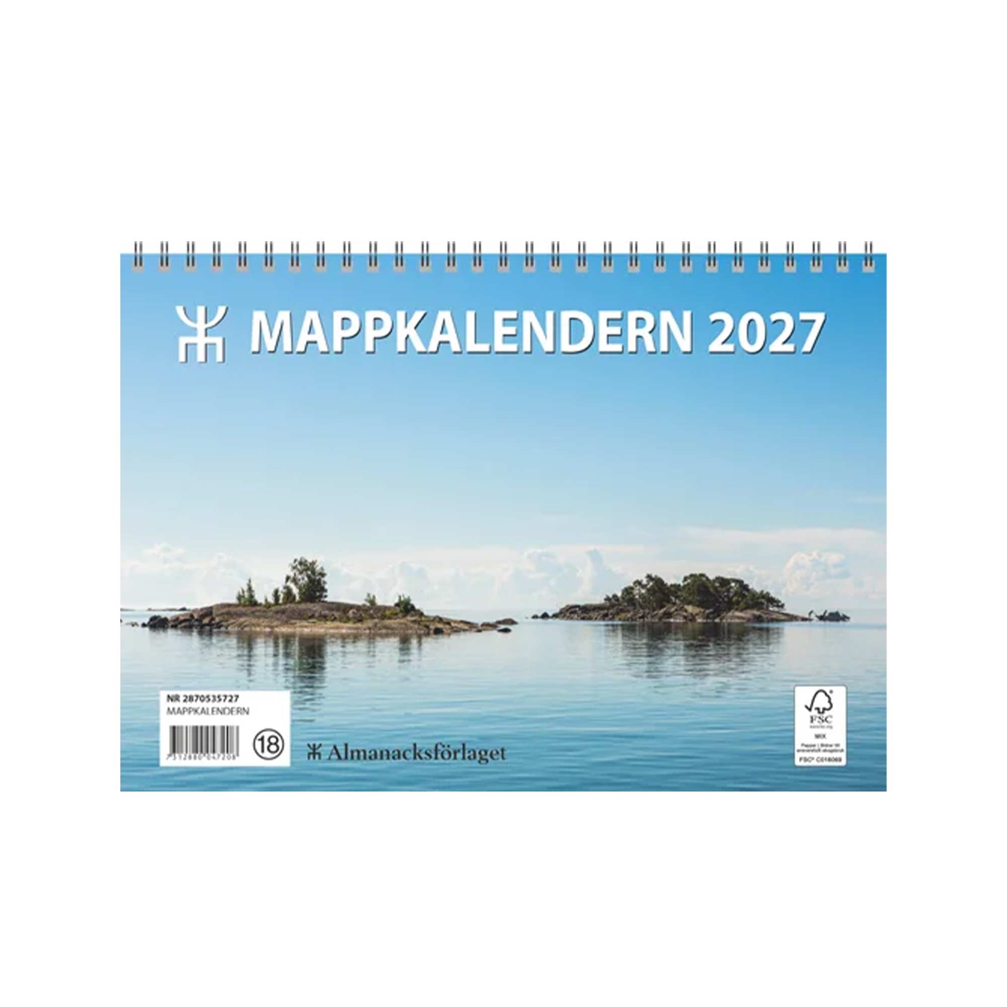 Mappkalendern 2027 Mappkalendern 2027