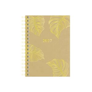 Veckokalender A6 Monstera 2027 Konstskinn