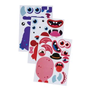 Stickers Make your Monster 3 blad