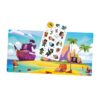 Stickers Puffy Pirat